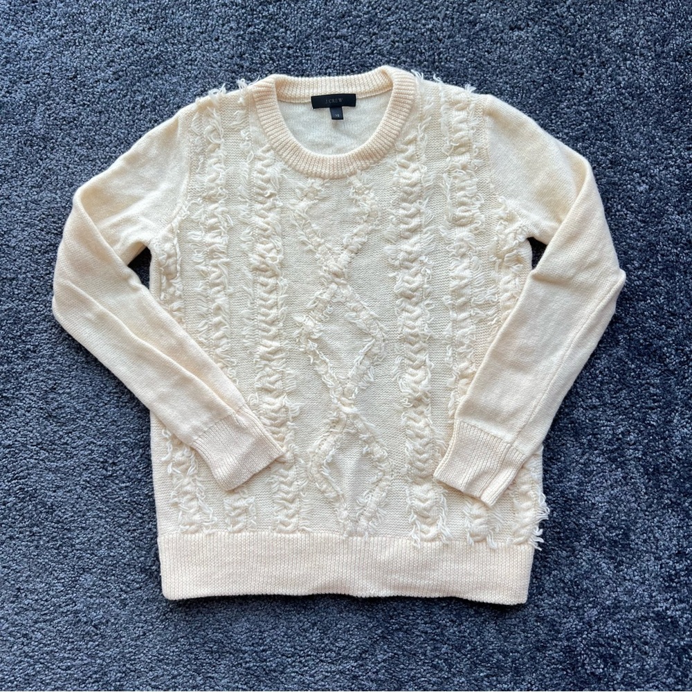 JCrew Offwhite Sweater